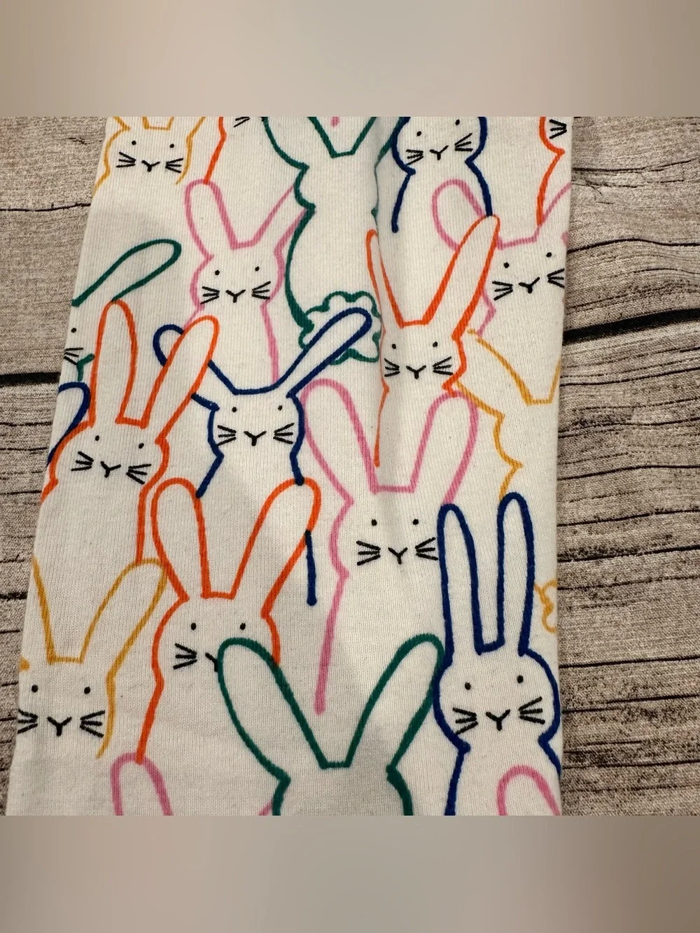 Hanna Andersson Kids Mixed Lot of 3 Striped and Bunny Print Pajamas Size 12